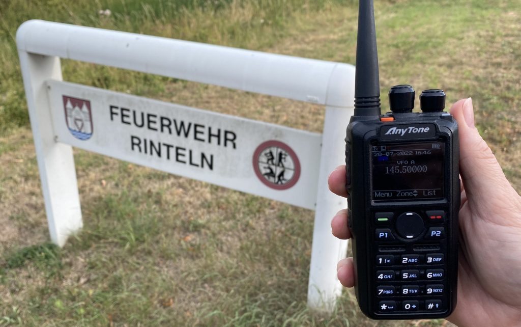 Amateurfunk Rinteln Notfunk Feuwerwehr BOS