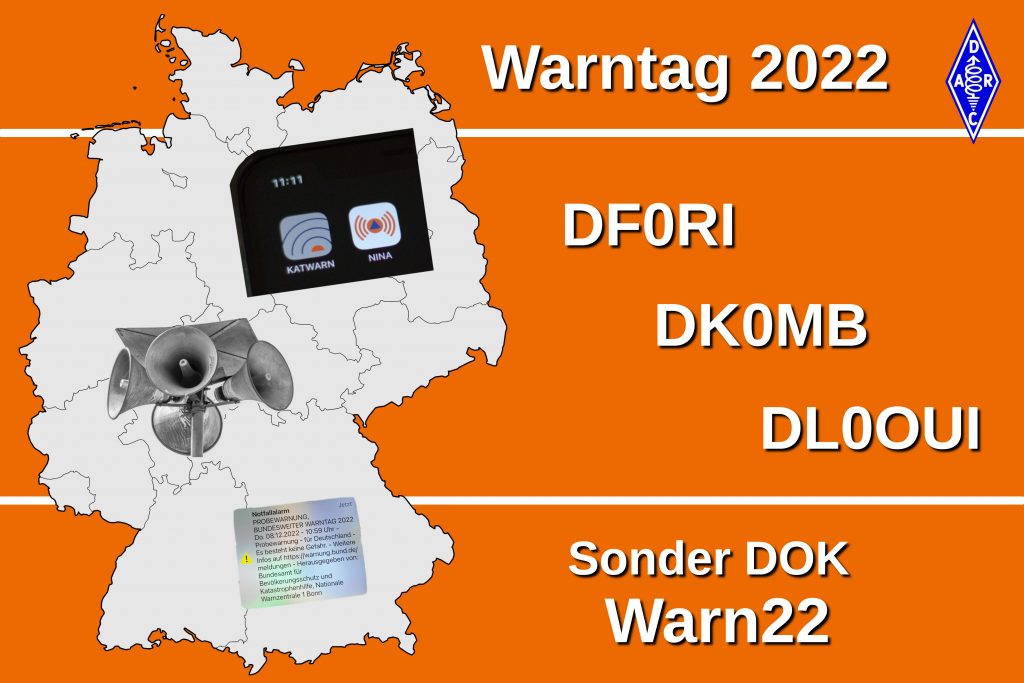 QSL Warntag 2022